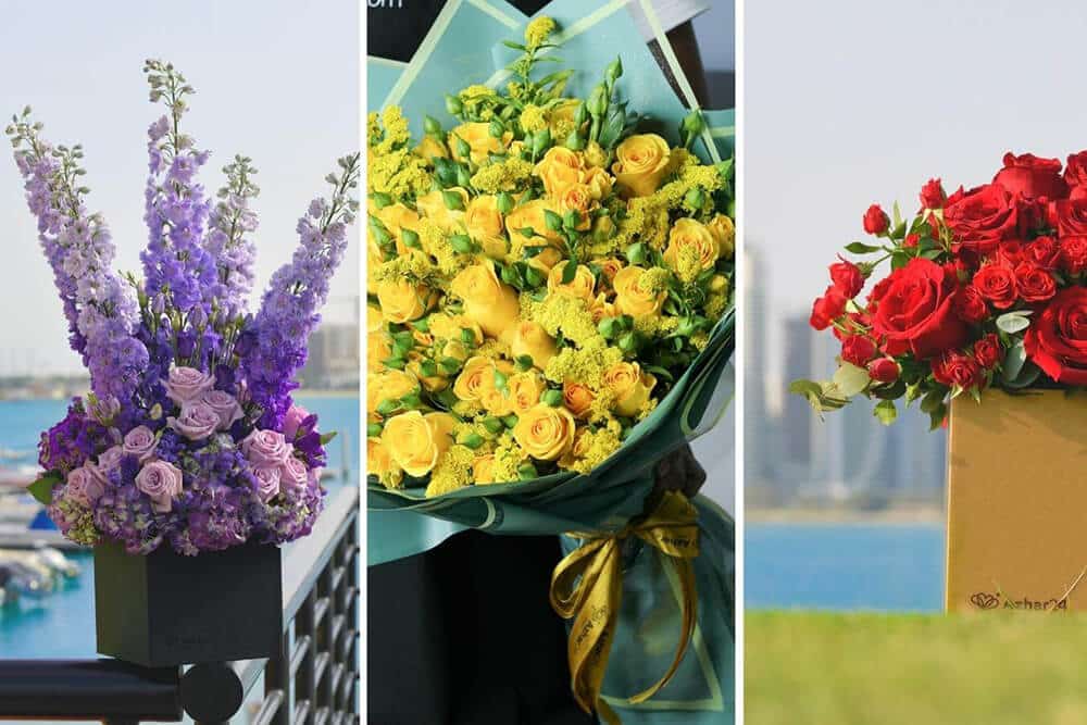 Best online flower shop delivery in Doha, Qatar